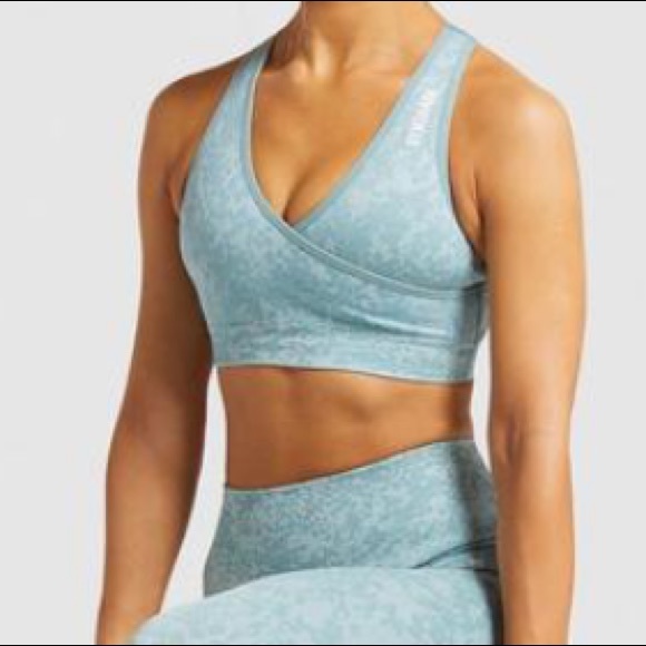 Gymshark NWT Adapt Pattern Seamless Sports Bra - Picture 3 of 13